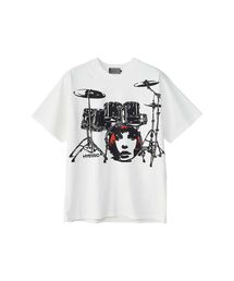 HYSTERIC GLAMOUR | DRUM SET Tシャツ(Tシャツ/カットソー)