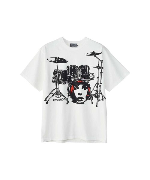 DRUM SET Tシャツ（Tシャツ/カットソー）｜HYSTERIC GLAMOUR