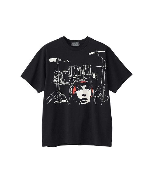 DRUM SET Tシャツ（Tシャツ/カットソー）｜HYSTERIC GLAMOUR