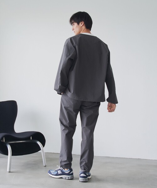coen（コーエン）の「ハイカーテックスリムパンツ【防シワ/ストレッチ/撥水/ウォッシャブル】（その他パンツ・メンズ・ブラック/ダークブラウン/ダークグレー・S/M/L/XL）」の18枚目の写真