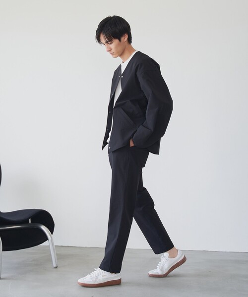 coen（コーエン）の「ハイカーテックスリムパンツ【防シワ/ストレッチ/撥水/ウォッシャブル】（その他パンツ・メンズ・ブラック/ダークブラウン/ダークグレー・S/M/L/XL）」の8枚目の写真