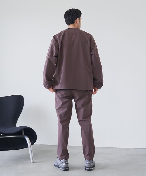 coen（コーエン）の「ハイカーテックスリムパンツ【防シワ/ストレッチ/撥水/ウォッシャブル】（その他パンツ・メンズ・ブラック/ダークブラウン/ダークグレー・S/M/L/XL）」の9枚目の写真