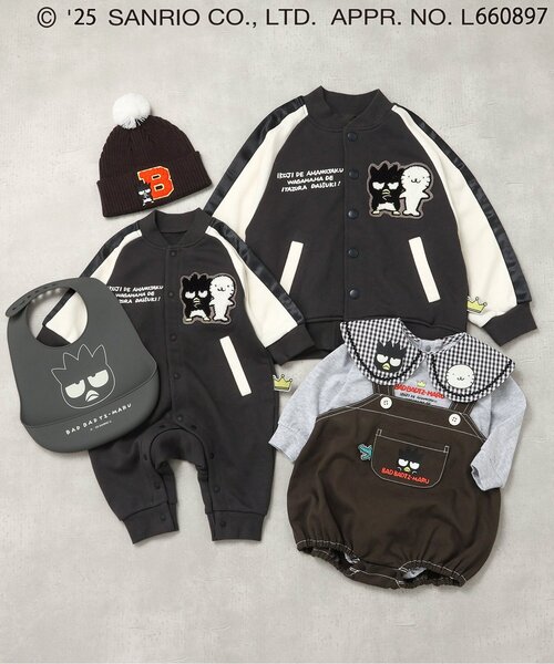 sanrio（サンリオ）の「サンリオキャラクターズ/シリコンビブ（マグ/哺乳瓶/お食事グッズ・キッズ・グリーン/ブラック/サックスブルー・90）」の5枚目の写真