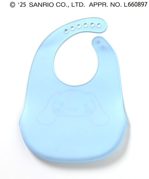sanrio（サンリオ）の「サンリオキャラクターズ/シリコンビブ（マグ/哺乳瓶/お食事グッズ・キッズ・グリーン/ブラック/サックスブルー・90）」の12枚目の写真