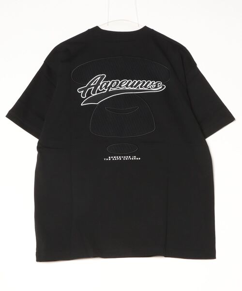 AAPE BY A BATHING APE(エーエイプバイアベイシングエイプ)の「AAPE FANCY MAIN TEE(Tシャツ/カットソー・メンズ・ブラック/アイボリー/ネイビー・SMALL/MEDIUM/LARGE/XX-LARGE/X-LARGE)」の17枚目の写真