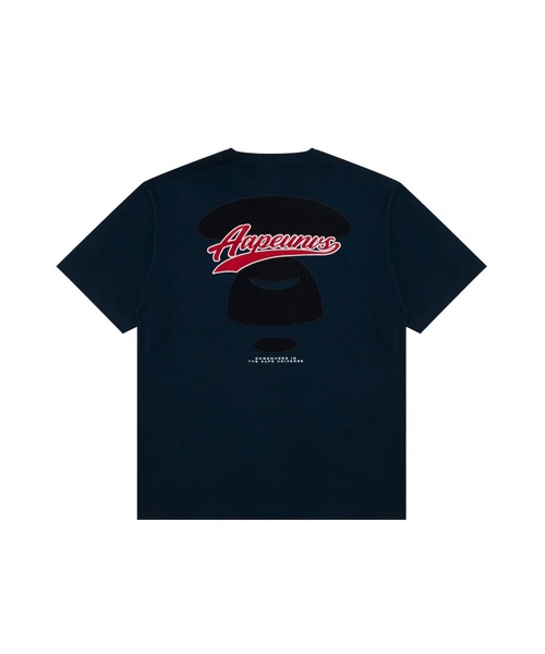 AAPE BY A BATHING APE（エーエイプバイアベイシングエイプ）の「AAPE FANCY MAIN TEE（Tシャツ/カットソー・メンズ・ブラック/アイボリー/ネイビー・SMALL/MEDIUM/LARGE/XX-LARGE/X-LARGE）」の3枚目の写真