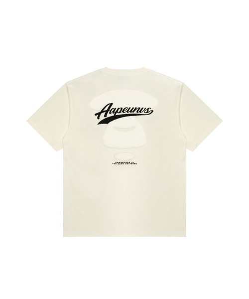AAPE BY A BATHING APE（エーエイプバイアベイシングエイプ）の「AAPE FANCY MAIN TEE（Tシャツ/カットソー・メンズ・ブラック/アイボリー/ネイビー・SMALL/MEDIUM/LARGE/XX-LARGE/X-LARGE）」の2枚目の写真