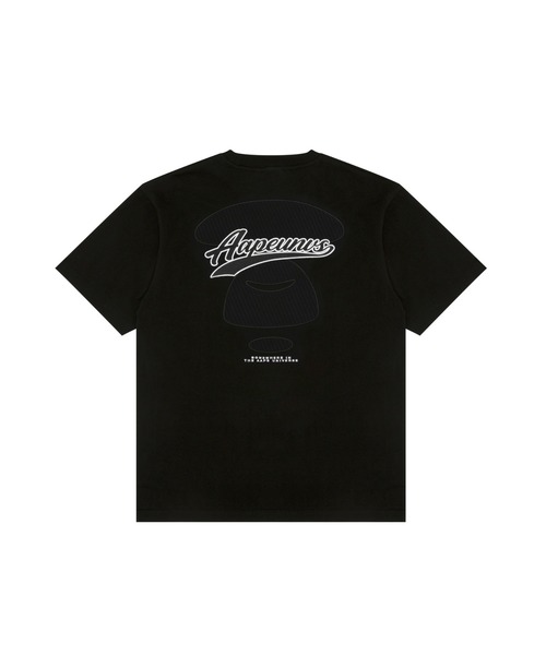AAPE BY A BATHING APE(エーエイプバイアベイシングエイプ)の「AAPE FANCY MAIN TEE(Tシャツ/カットソー・メンズ・ブラック/アイボリー/ネイビー・SMALL/MEDIUM/LARGE/XX-LARGE/X-LARGE)」の1枚目の写真