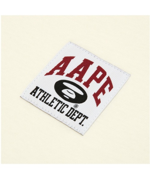 AAPE BY A BATHING APE(エーエイプバイアベイシングエイプ)の「AAPE FANCY MAIN TEE(Tシャツ/カットソー・メンズ・ブラック/アイボリー/ネイビー・SMALL/MEDIUM/LARGE/XX-LARGE/X-LARGE)」の6枚目の写真