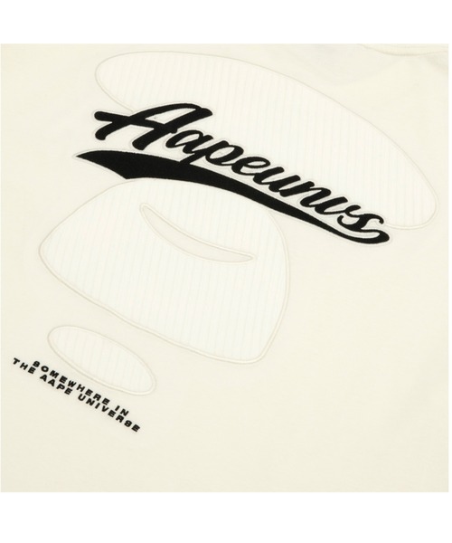 AAPE BY A BATHING APE(エーエイプバイアベイシングエイプ)の「AAPE FANCY MAIN TEE(Tシャツ/カットソー・メンズ・ブラック/アイボリー/ネイビー・SMALL/MEDIUM/LARGE/XX-LARGE/X-LARGE)」の7枚目の写真