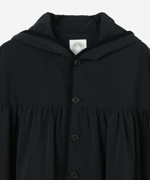 ORCIVAL | ツイル ギャザーフードコート WOMEN（その他アウター