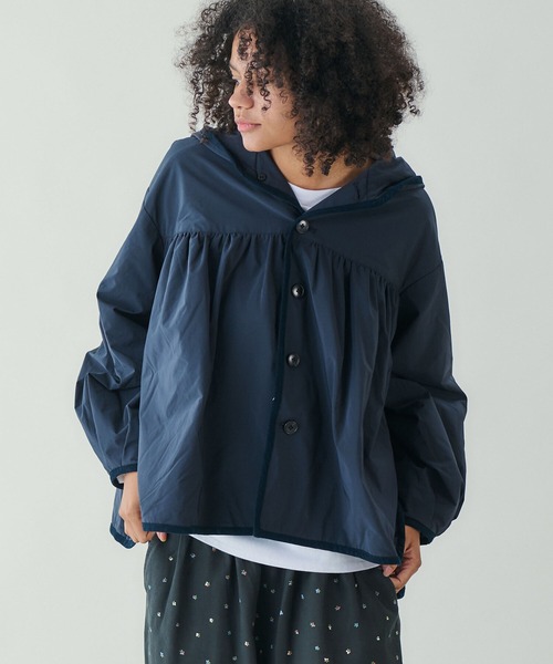 ORCIVAL | ツイル ギャザーフードコート WOMEN（その他アウター