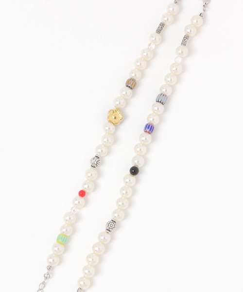 BAYFLOW（ベイフロー）の「パールブレスレット（ブレスレット・メンズ・ブルー/その他・FREE）」の4枚目の写真