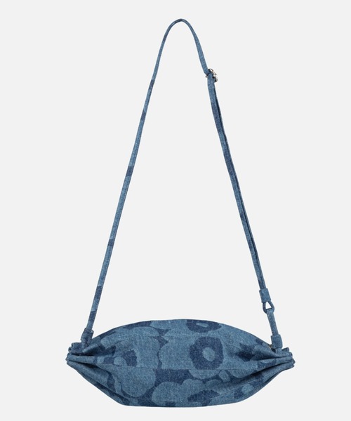 marimekko(マリメッコ)の「Unikko / Karla Denim shoulder bag(ショルダーバッグ・レディース・ネイビー/ライトグレー・FREE)」の3枚目の写真