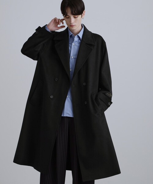 セール】ダブルオーバーチェスターコート（チェスターコート）｜tk