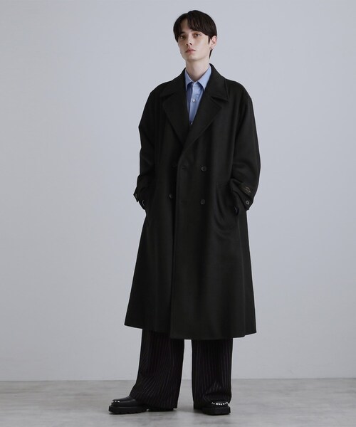 セール】ダブルオーバーチェスターコート（チェスターコート）｜tk