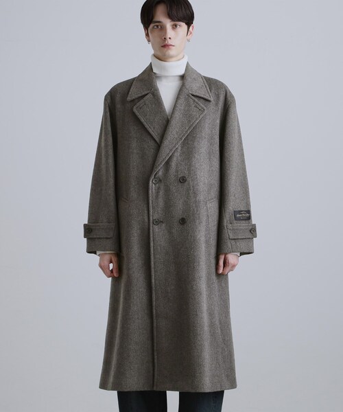 セール】ダブルオーバーチェスターコート（チェスターコート）｜tk