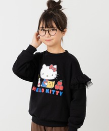 JAM & LINK（ジャムアンドリンク）の「〈サンリオ〉ハローキティ/肩フリル裏毛トレーナー（スウェット）」