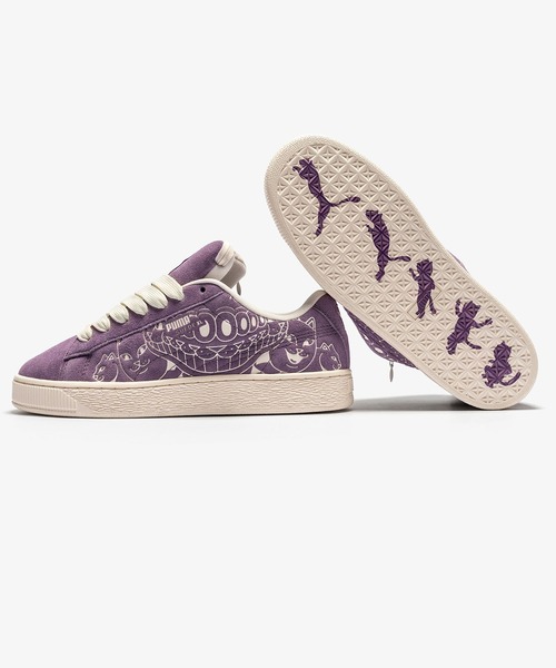 PUMA(プーマ)の「PUMA/プーマ メンズ スニーカー スケボー ストリート コラボ SUEDE XL RIPNDIP リップンディップ 40365101(スニーカー・メンズ・パープル・27.5cm/26.5cm/28.0cm/27.0cm/26.0cm)」の2枚目の写真