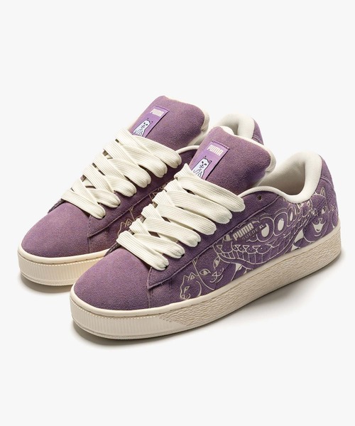 PUMA(プーマ)の「PUMA/プーマ メンズ スニーカー スケボー ストリート コラボ SUEDE XL RIPNDIP リップンディップ 40365101(スニーカー・メンズ・パープル・27.5cm/26.5cm/28.0cm/27.0cm/26.0cm)」の3枚目の写真