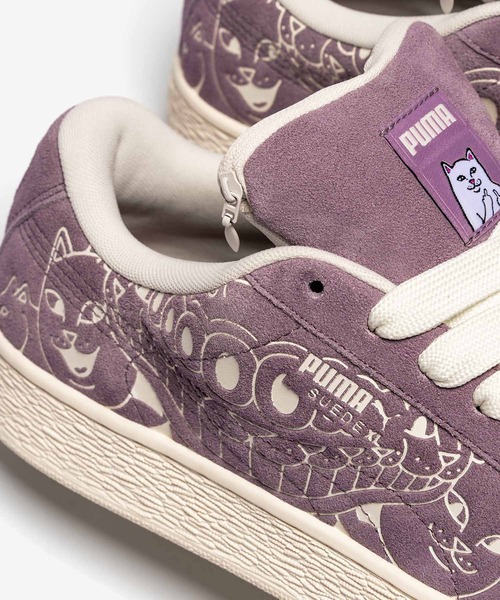 PUMA(プーマ)の「PUMA/プーマ メンズ スニーカー スケボー ストリート コラボ SUEDE XL RIPNDIP リップンディップ 40365101(スニーカー・メンズ・パープル・27.5cm/26.5cm/28.0cm/27.0cm/26.0cm)」の5枚目の写真