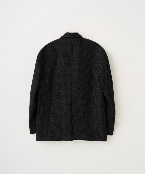 Juha（ユハ）の「SUMMER TWEED TAILORED JACKET（テーラードジャケット・メンズ・ブラック/ネイビー・3/4）」の18枚目の写真