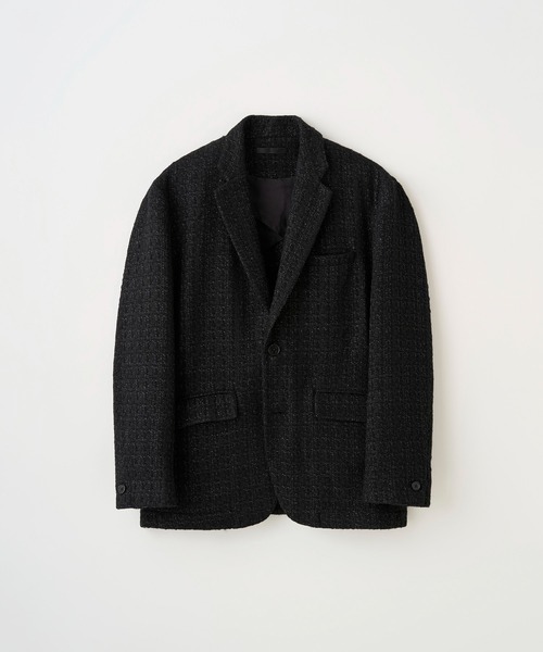 Juha（ユハ）の「SUMMER TWEED TAILORED JACKET（テーラードジャケット・メンズ・ブラック/ネイビー・3/4）」の16枚目の写真