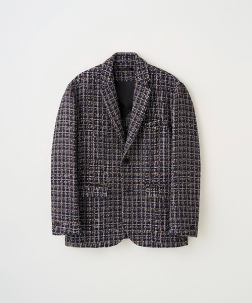 Juha（ユハ）の「SUMMER TWEED TAILORED JACKET（テーラードジャケット・メンズ・ブラック/ネイビー・3/4）」の17枚目の写真