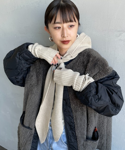 nenom/ネノム] バラクラバフードマフラー（マフラー）｜nenom（ネノム