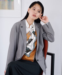 テーラードジャケット（グレー/灰色系）ファッション通販 - ZOZOTOWN