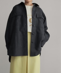 Blanc Bleu Minuit（ブランブルーミニュイ）の「ホームスパン　CPOシャツ（シャツ/ブラウス）」