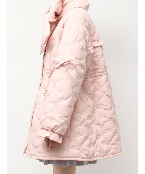 CALNAMUR（カルナムール）の「マフラー付きパフコート（ダウンジャケット/コート・レディース・ブラック/ピンク・FREE）」の21枚目の写真