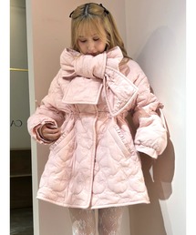 CALNAMUR（カルナムール）の「マフラー付きパフコート（ダウンジャケット/コート）」