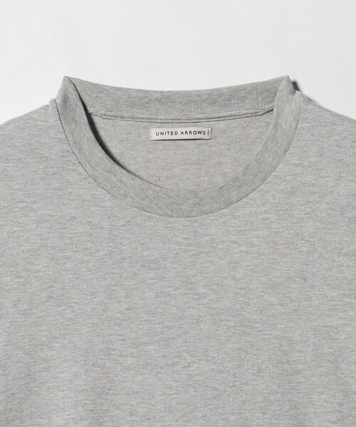UNITED ARROWS（ユナイテッドアローズ）の「SARROWS オーガニックコットン クルーネック ロングスリーブ Tシャツ（Tシャツ/カットソー・メンズ・ホワイト/ブラック/グレー系・S/M/L/XL）」の16枚目の写真
