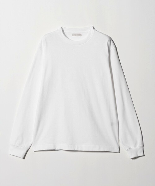 UNITED ARROWS（ユナイテッドアローズ）の「SARROWS オーガニックコットン クルーネック ロングスリーブ Tシャツ（Tシャツ/カットソー・メンズ・ホワイト/ブラック/グレー系・S/M/L/XL）」の20枚目の写真