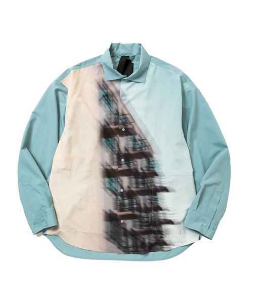 meanswhile ミーンズワイル シャツブルゾン ジャケット meanswhile（ミーンズワイル）の「meanswhile / ミーンズワイル