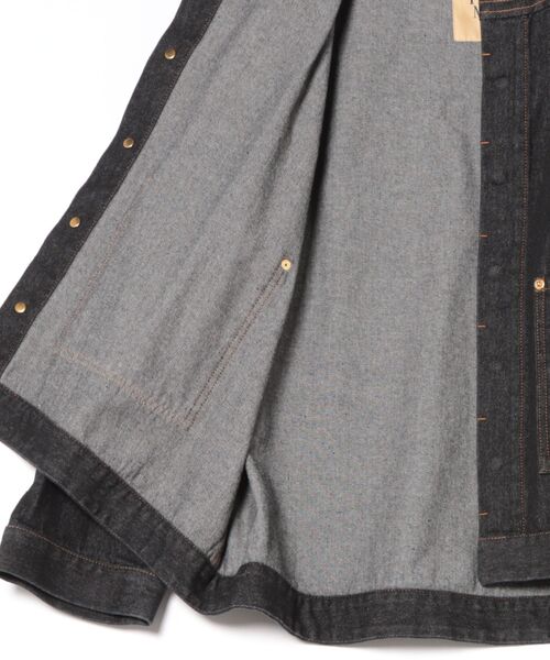 Scrap Book(スクラップブック)の「【THOMAS MAGPIE】Denim(その他アウター・レディース・ブラック/ネイビー・FREE)」の4枚目の写真