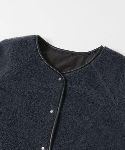 URBAN RESEARCH Sonny Label（アーバンリサーチサニーレーベル）の「リバーシブルボア撥水キルティングコート（その他アウター・レディース・アイボリー/ブラック/ベージュ系その他・FREE）」の13枚目の写真