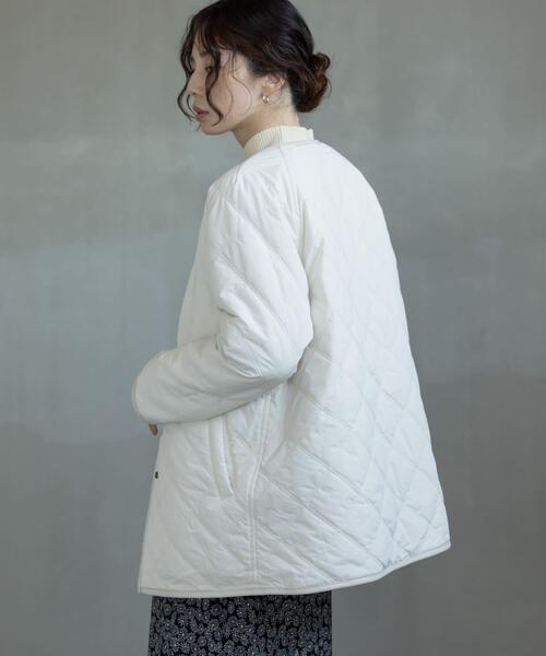 URBAN RESEARCH Sonny Label（アーバンリサーチサニーレーベル）の「リバーシブルボア撥水キルティングコート（その他アウター・レディース・アイボリー/ブラック/ベージュ系その他・FREE）」の10枚目の写真