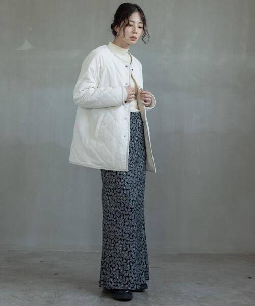 URBAN RESEARCH Sonny Label（アーバンリサーチサニーレーベル）の「リバーシブルボア撥水キルティングコート（その他アウター・レディース・アイボリー/ブラック/ベージュ系その他・FREE）」の8枚目の写真