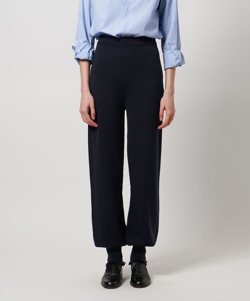 LOEFF（ロエフ）の「＜LOEFF＞9ゲージ フリンジ ソックス パンツ（その他パンツ・レディース・ライム/ネイビー/ベージュ・FREE）」の16枚目の写真