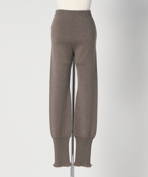 LOEFF（ロエフ）の「＜LOEFF＞9ゲージ フリンジ ソックス パンツ（その他パンツ・レディース・ライム/ネイビー/ベージュ・FREE）」の17枚目の写真