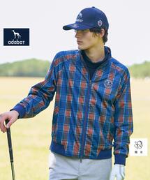 adabat（アダバット）の「【新レーベル ADABAT NAVY】タータンチェックブルゾン（ブルゾン）」
