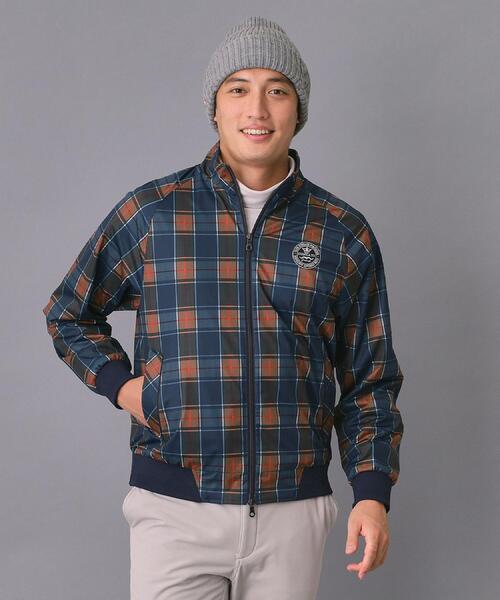 adabat(アダバット)の「【新レーベル ADABAT NAVY】タータンチェックブルゾン(ブルゾン・メンズ・ネイビー系1・50/48/46)」の3枚目の写真