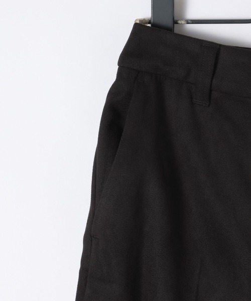 JEANASIS（ジーナシス）の「ヌバックフレアパンツ/581661（その他パンツ・レディース・オフホワイト/ブラック/ブラウン/ネイビー・SMALL/MEDIUM）」の14枚目の写真