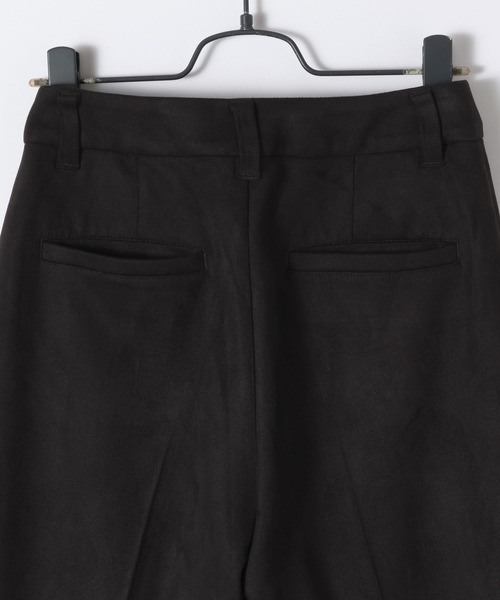 JEANASIS（ジーナシス）の「ヌバックフレアパンツ/581661（その他パンツ・レディース・オフホワイト/ブラック/ブラウン/ネイビー・SMALL/MEDIUM）」の7枚目の写真