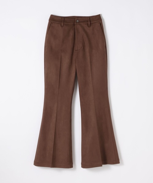 JEANASIS（ジーナシス）の「ヌバックフレアパンツ/581661（その他パンツ・レディース・オフホワイト/ブラック/ブラウン/ネイビー・SMALL/MEDIUM）」の17枚目の写真