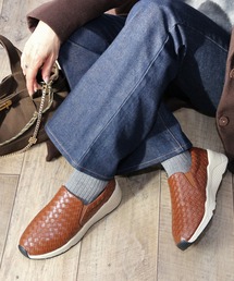 Fin（フィン）の「メッシュスリッポン【低反発スポンジ入り】（スリッポン）」