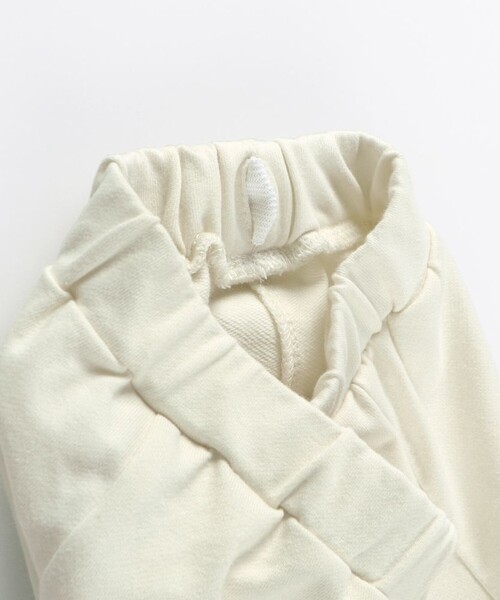 BRANSHES（ブランシェス）の「サイドフリルパンツ（その他パンツ・キッズ・アイボリー/ブラウン・90/150/140/80/130/100/110/120）」の4枚目の写真