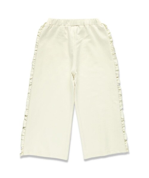 BRANSHES（ブランシェス）の「サイドフリルパンツ（その他パンツ・キッズ・アイボリー/ブラウン・90/150/140/80/130/100/110/120）」の7枚目の写真